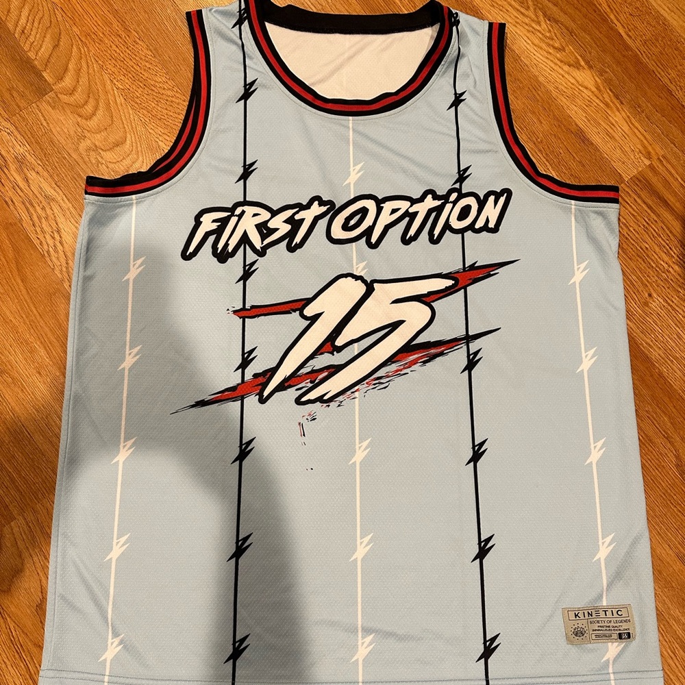 Kinetic Society kinetic ID Atlantis basketball jersey 3xl